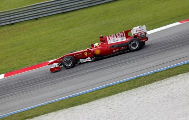 Formula 1. Sepang. Nisan 2010