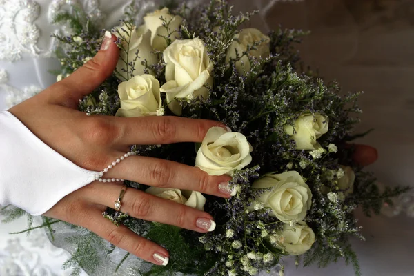 Buquê de casamento — Fotografia de Stock