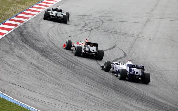 Formula 1. Sepang. Nisan 2010 — Stok fotoğraf