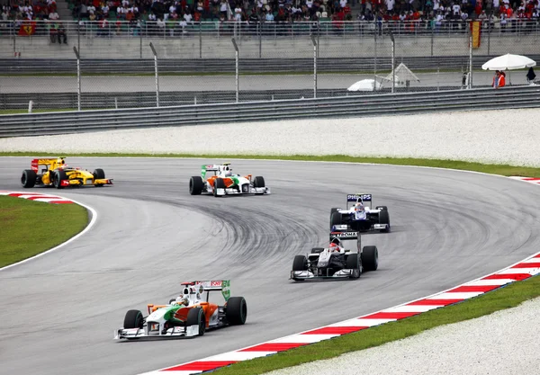 Formula 1. Sepang. April 2010 Stock Image