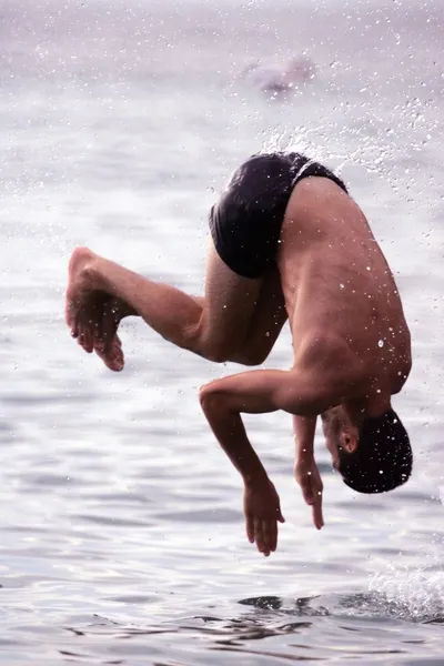 Somersault Stock Picture