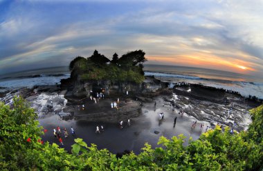 Tanah Lot Temple clipart