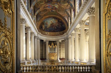 Royal Chapel of Versailles Palace, Paris, France clipart