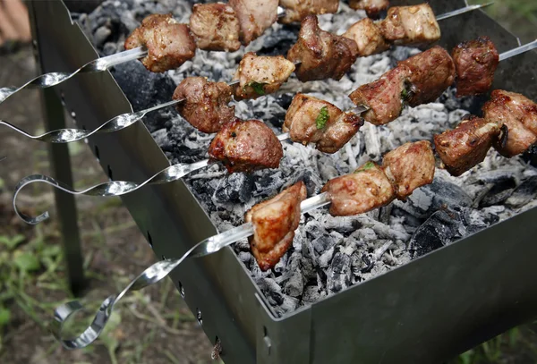 Shish grill — Zdjęcie stockowe