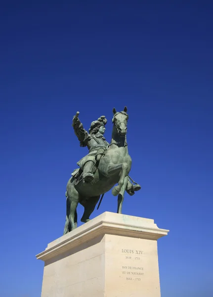 Estátua de Luís XIV — Fotografia de Stock