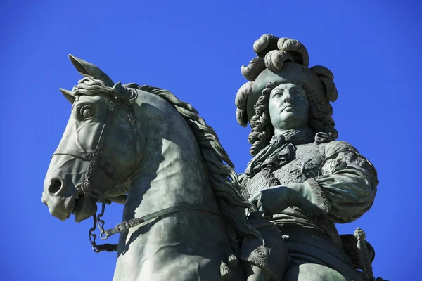 Estátua de Luís XIV — Fotografia de Stock