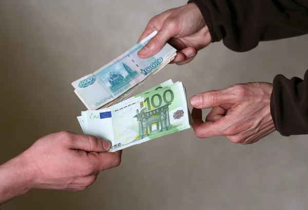 Exchange money — Stock Photo, Image
