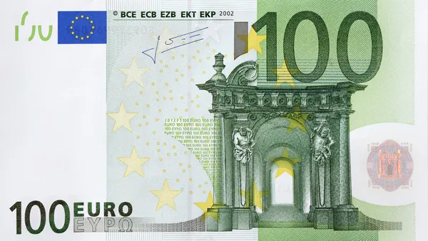 100 євро — стокове фото