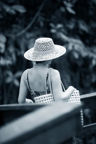 帽子の女 — ストック写真
