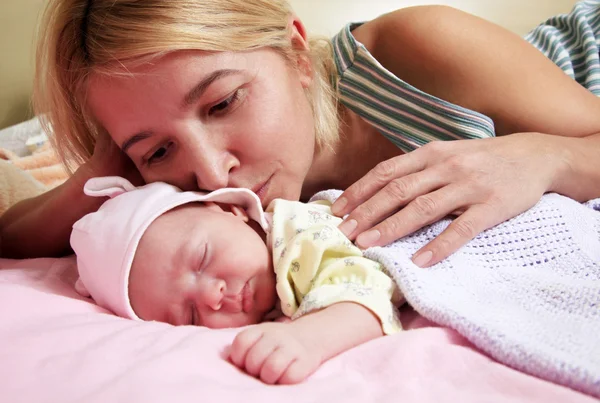 Madre con bambina — Foto Stock