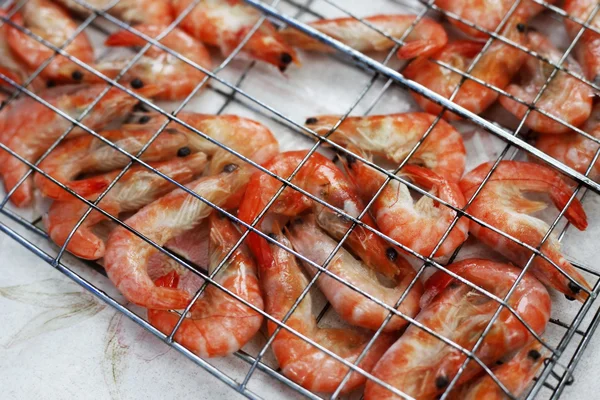 Mariscos de camarón de agua dulce . — Foto de Stock