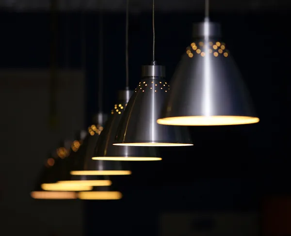 Metal lambalar — Stok fotoğraf
