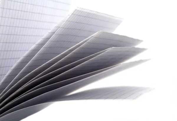 Sheets of a writing-book — Stock Photo, Image