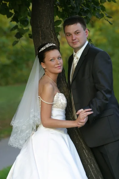 Frisch verheiratetes Paar — Stockfoto