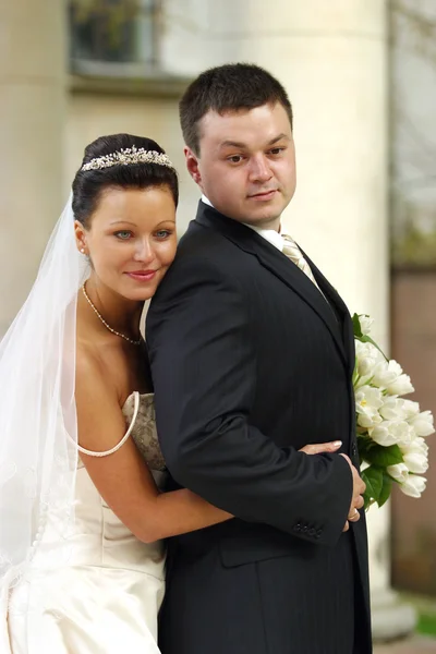 Nieuw getrouwde paar — Stockfoto