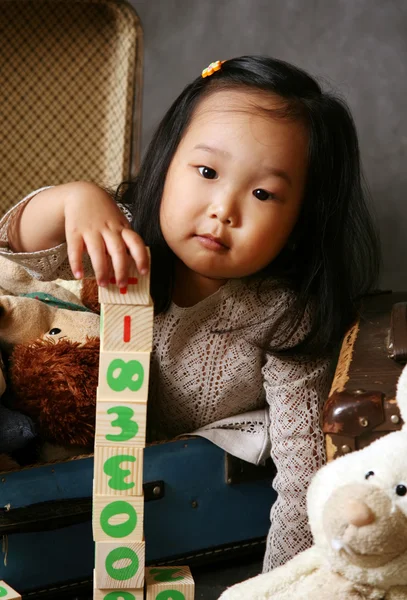 Coreano menina — Fotografia de Stock