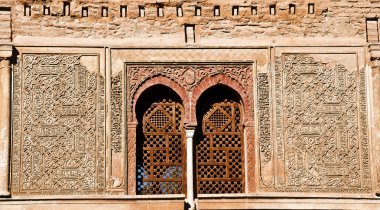 Details of the Puerta del Vino, Alhambra clipart