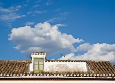 Roof in the albaicín, Granada