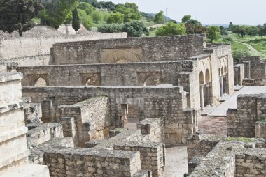 Partial view of the ruins of Medina Azahara