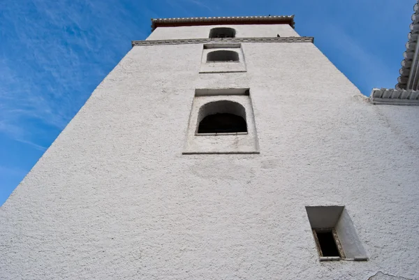 Kostelní věž bubion, alpujarra — Stock fotografie
