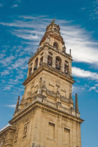 科尔多瓦清真寺大教堂的尖塔 — 图库照片