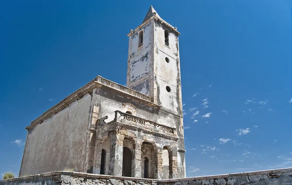 Ruiny Kościoła, cabo de gata — Zdjęcie stockowe