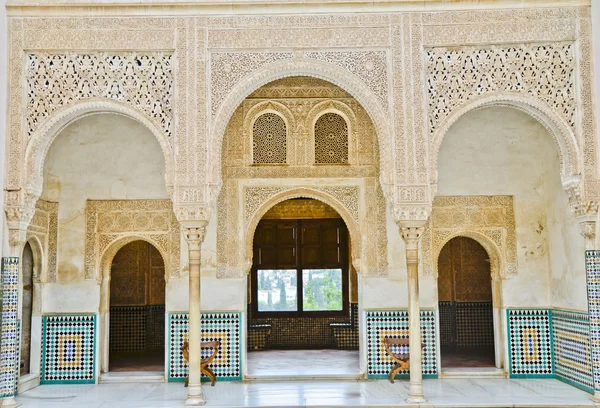 Zlatý pokoj, alhambra — Stock fotografie
