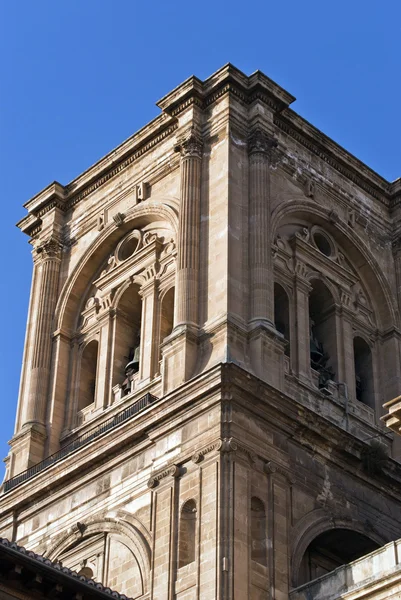 Klokkentoren van de kathedraal van granada — Stockfoto