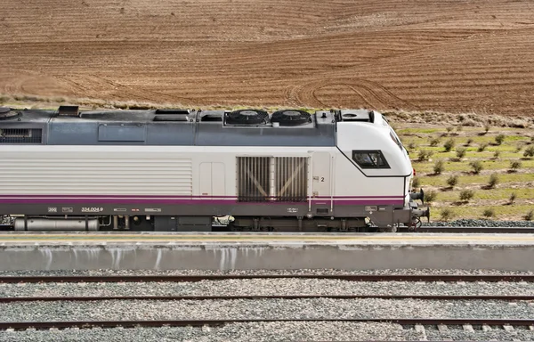 Flytta tåg — Stockfoto