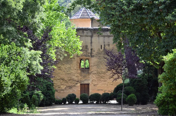 Věž v zajetí v Alhambře — Stock fotografie