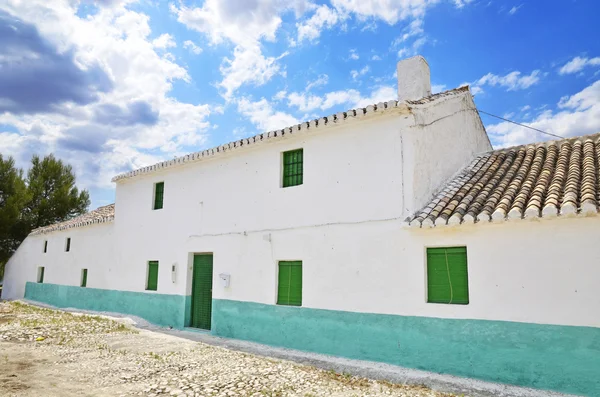 Facade of a typical Andalusian farmhouse — Stock Photo, Image