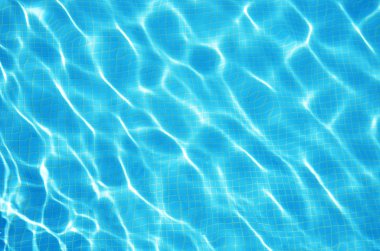 Blue pool water clipart