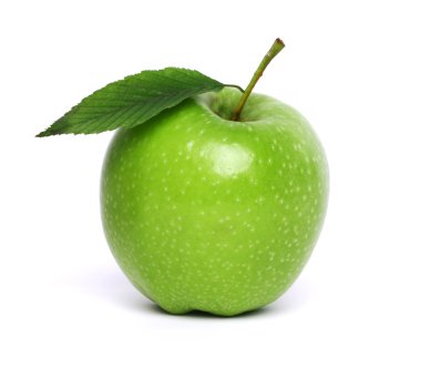 Granny Smith isolated on white clipart