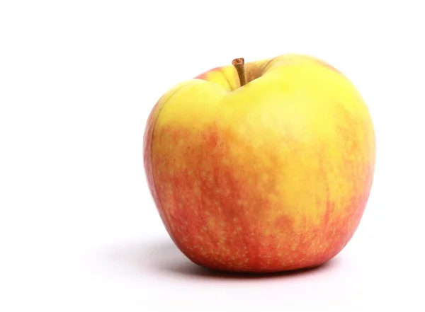 Apfel auf Weiß. — Stockfoto
