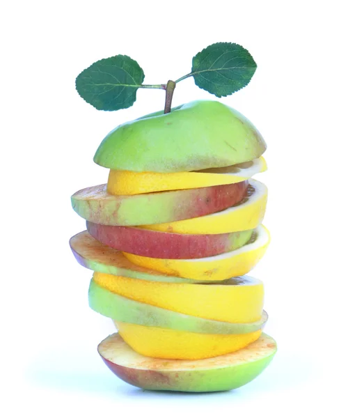 Sliced apple. — Stock Photo, Image