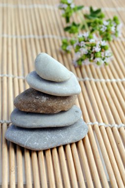 Zen stones clipart