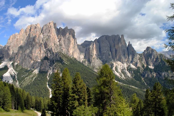 Ορεινό τοπίο, ιταλικές Άλπεις που ονομάζεται Δολομιτών — Φωτογραφία Αρχείου