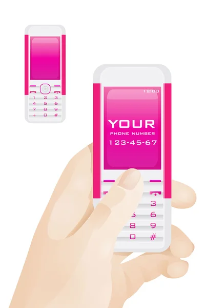 Quel est votre numéro de téléphone ? ? — Image vectorielle
