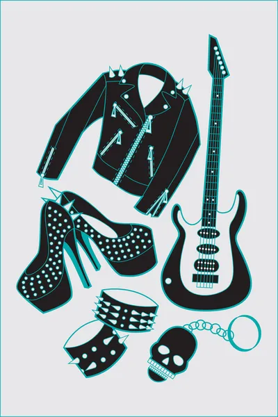 stock vector Rock'n'roll