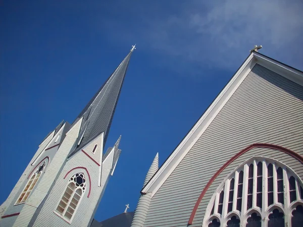 stock image St Joseph's Catholic Church Spire - North Sydney Nova Scotia