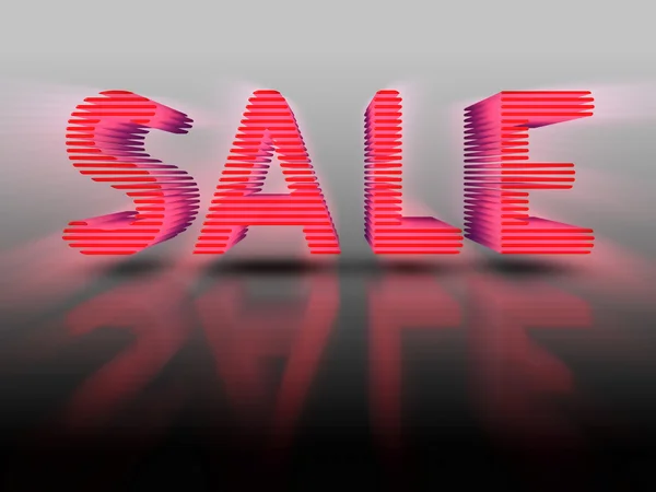 stock image Sale Red 3D Letters