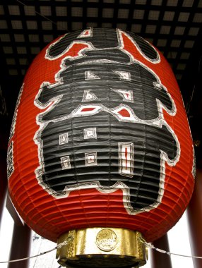 sensoji Tapınağı, tokyo Japonya büyük fener