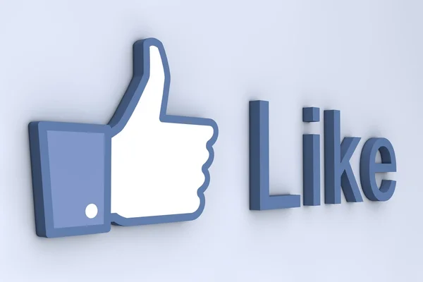 Social Network Thumb Up — Stock Photo, Image