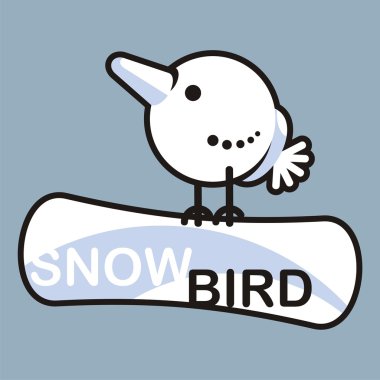 Snowboard = Kar + kuş