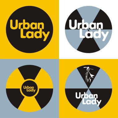 Urban lady # 01 clipart