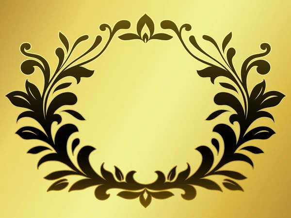 Corona ornamental — Archivo Imágenes Vectoriales