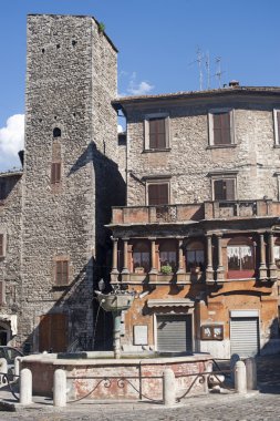 Narni (Terni, Umbria, Italy) - Old buildings clipart