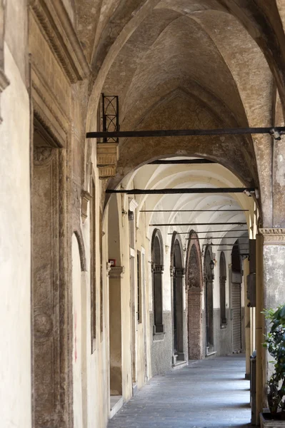 Padova (veneto, italien), antike Säulenhalle — Stockfoto