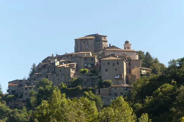 Ornaro (rieti, lazio, Olaszország) - a régi falu — Stock Fotó