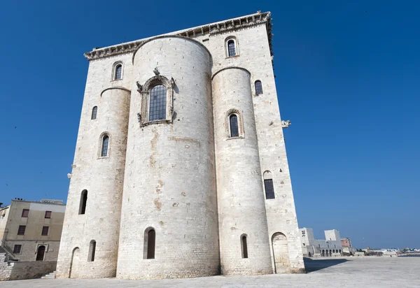Trani (Apulien, Italien) - medeltida katedral, absid — Stockfoto